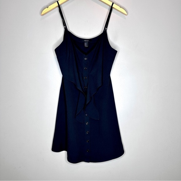 Forever 21 tie front mini dress - Picture 1 of 7